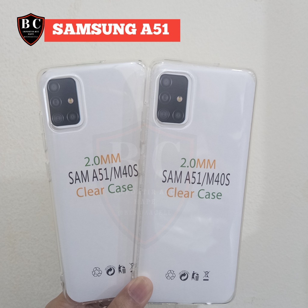 CASE SAMSUNG A51 - SOFTCASE CLEAR HD PREMIUM SAMSUNG A51 GALAXY A51 NEW 2020