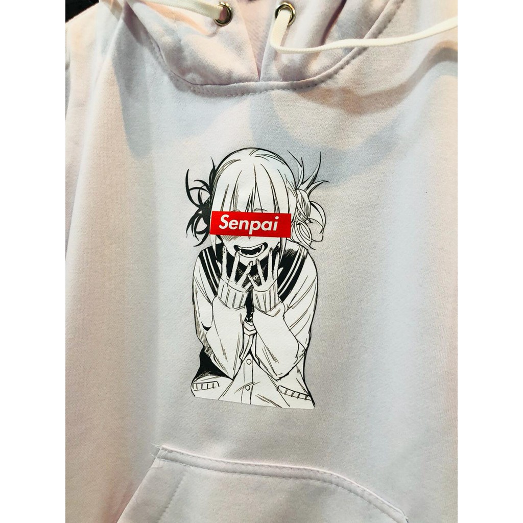 Sweater Himiko Toga Senpai My Hero Academia Ada banyak warna Cotton Fleece