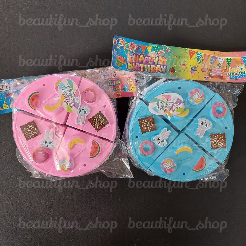 Mainan kue ulang tahun anak | mainan kue tart ultah | mainan anak potong kue ultah | mainan potong k