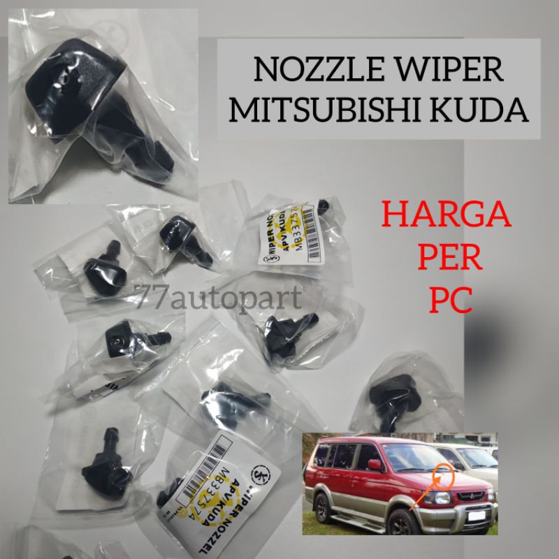 Nozzle wiper mata semprotan air kuda