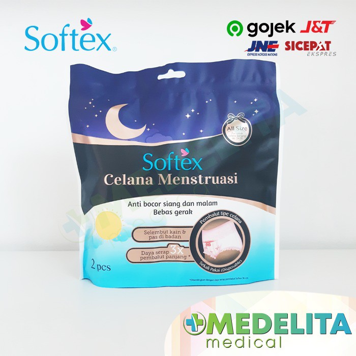 SOFTEX Celana Menstruasi All-Size / Pembalut Celana / Pembalut Wanita