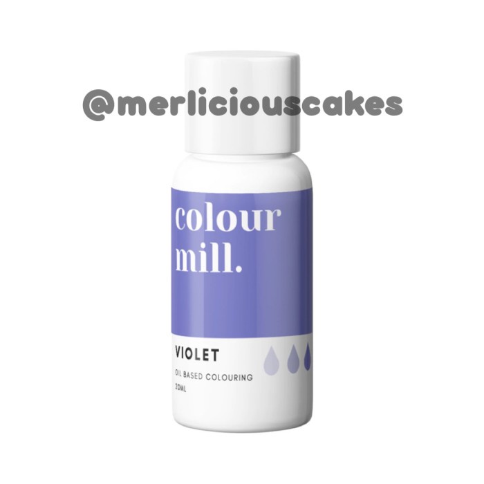 

Colour Mill Violet 20 ml Oil Based Colouring