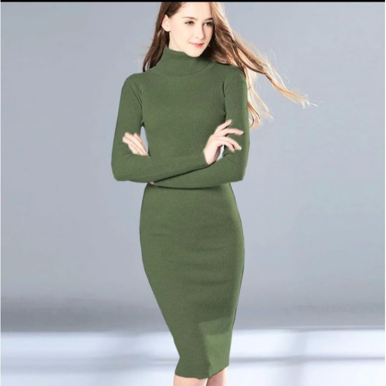 Long Dress Pakaian Muslim Wanita