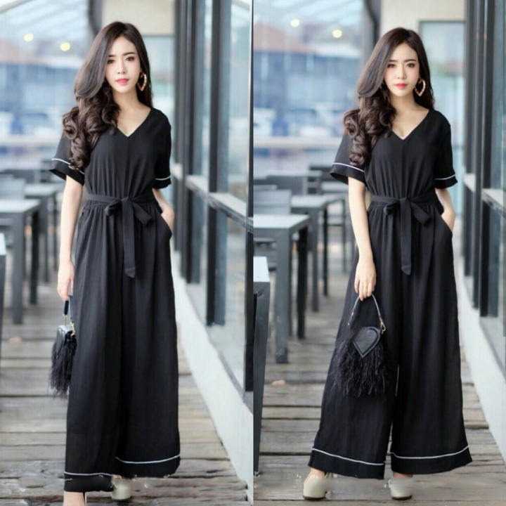 [GLFK] Jumsuit Wanita Terbaru / Pakaian Wanita Kekinian 2023 / Overall Jumpsuit / Jumpsuit Wanita Elegant