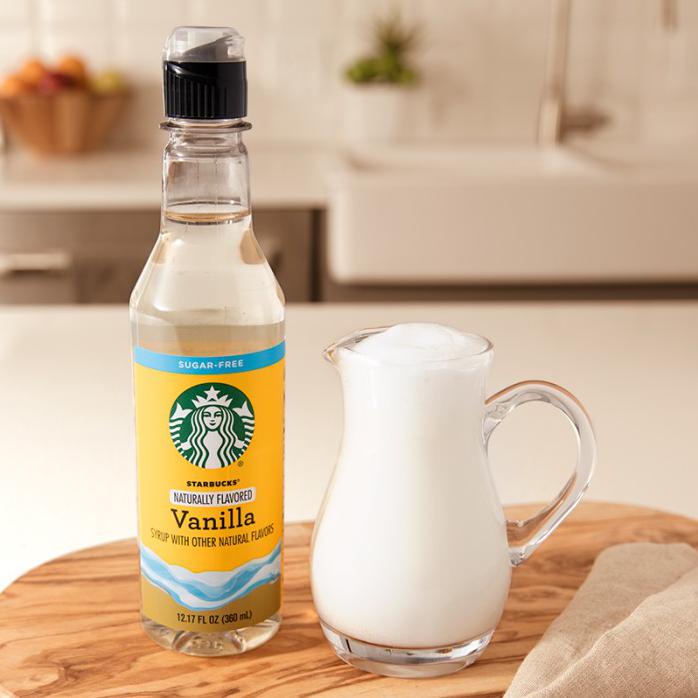 

STARBUCKS SYRUP NATURALLY FLAVORED ORI FROM USA - 360ML - HAZELNUT