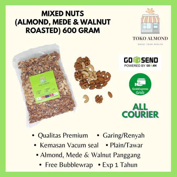 

Mixed Nuts Roasted 600gr