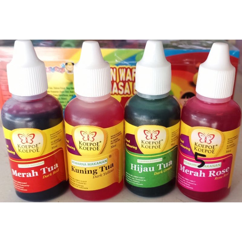 

Pewarna Makanan cap Koepoe Koepoe 30ml