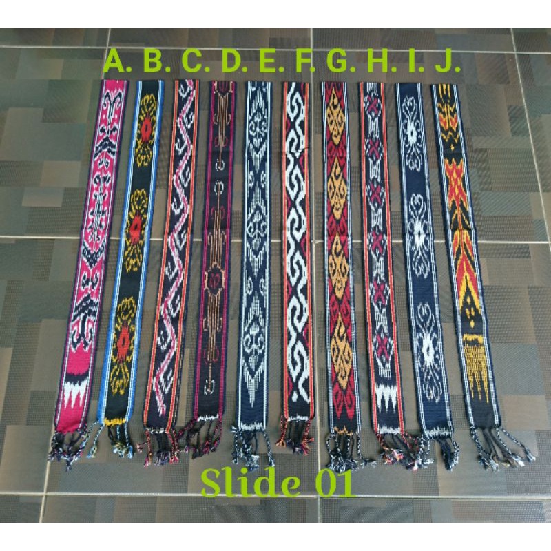 PROMO BIG SALE 2.2 Ikat kepala tenun etnik