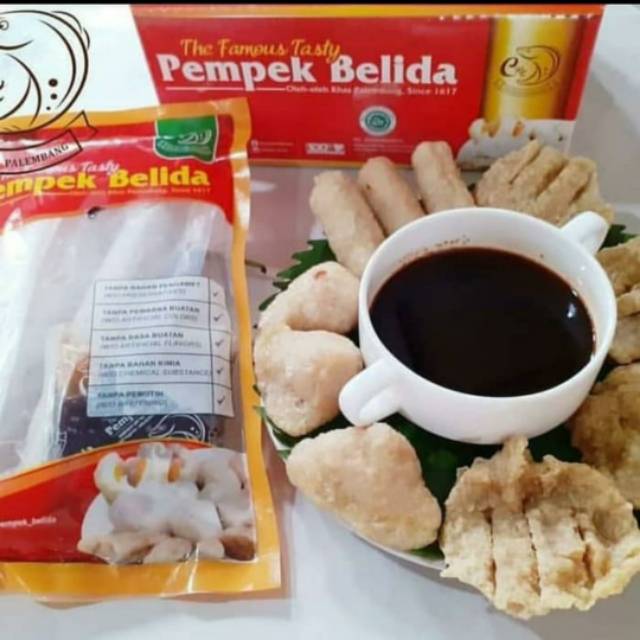 

Pempek Asli Palembang Belida 1 Pack isi 8pcs include Cuko