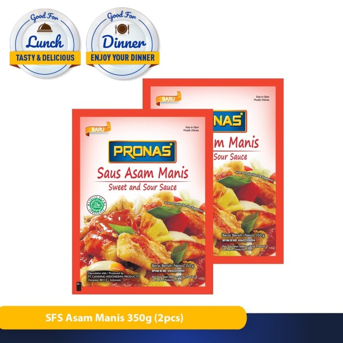 

v01vss Pronas Saus Asam Manis 175 G Bundling 2 Pcs Fsfs201