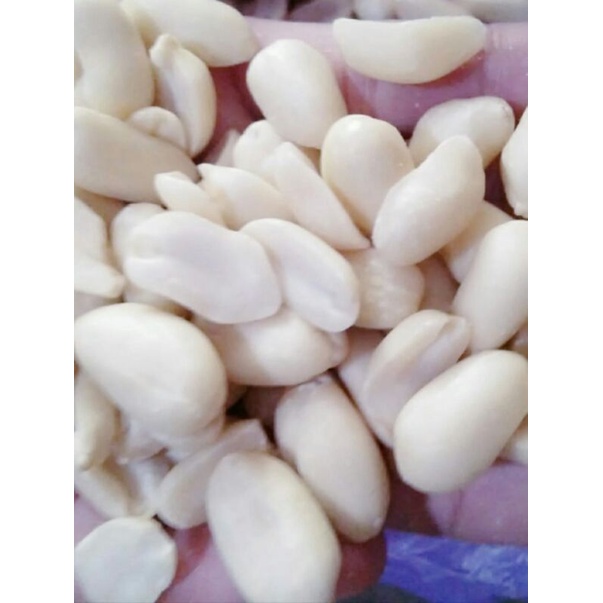 Kacang mentah super tipe 25-29 kacang tanah kupas bersih import 1000gram