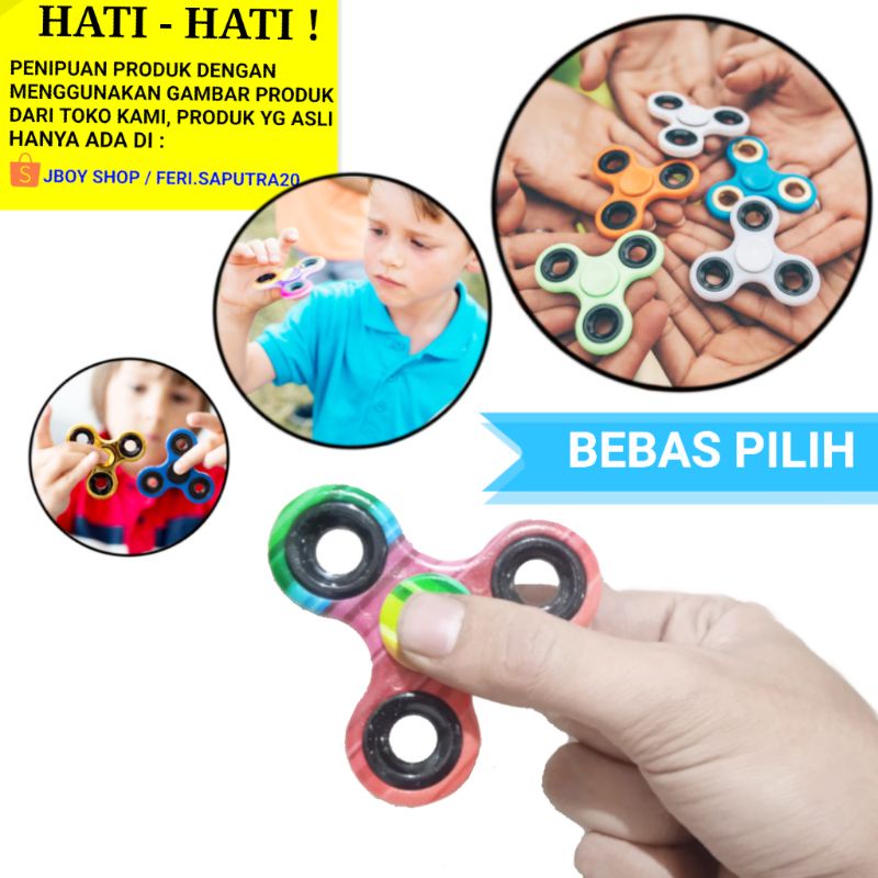 ORIGINAL FIDGET TOYS SPINER BESI / SPINNER / SPINER BESI / MAINAN ANAK LAKI LAKI