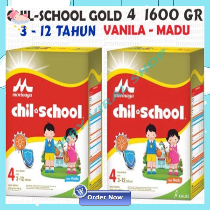 

Morinaga Chil School Madu / Vanilla 1600 Gr Chil School kemasan 1600 gr untuk usia 3-12 thn NS 212