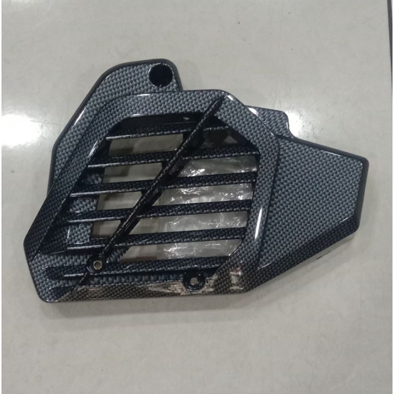 Jual Tutup Cover Radiator Carbon Hitam Thailand Motor Pcx Cbu