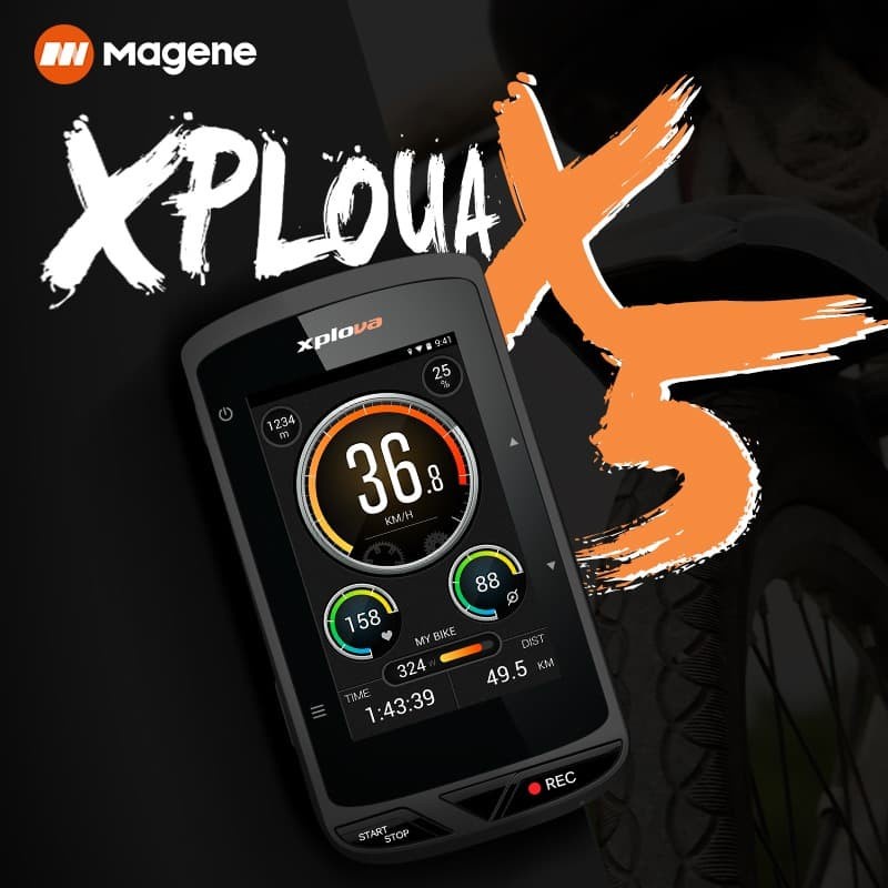 Magene XPLOVA X5 Evo - Cycling GPS Computer