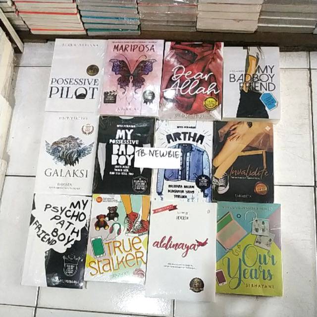 PAKET NOVEL WATTPAD TERBARU MARIPOSA, DEAR ALLAH