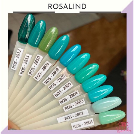 ROSALIND 7 ML SERIES HIJAU - KUTEK GEL