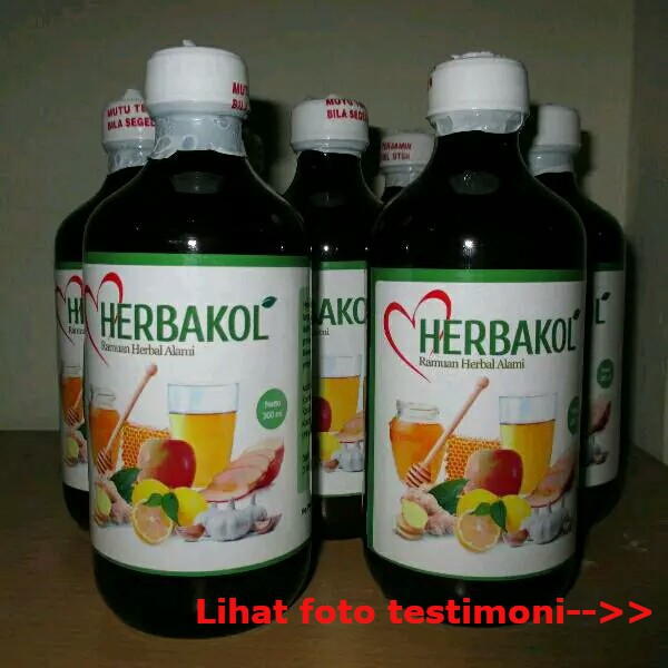 

Obat Herbal - Jus Bawang Putih Jahe Lemon Cuka Apel Madu Cinnamon herbal HERBAKOL