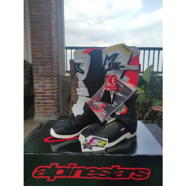 Alpinestar Tech 3 White/Orange/Black