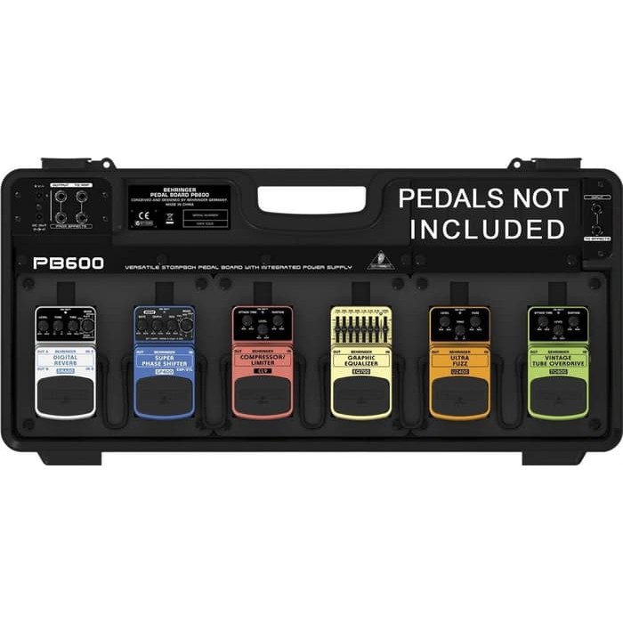 BEHRINGER PB600 - PB 600 - PB-600 Pedalboard BEHRINGER Untuk EFEK GITAR dan BASS