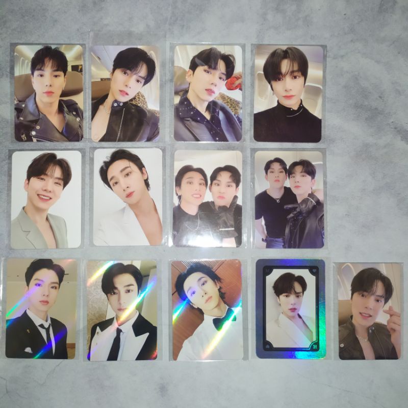 [SHARING] Official Photocard Monsta X One Of A Kind Benefit Withdrama SSQ MMT