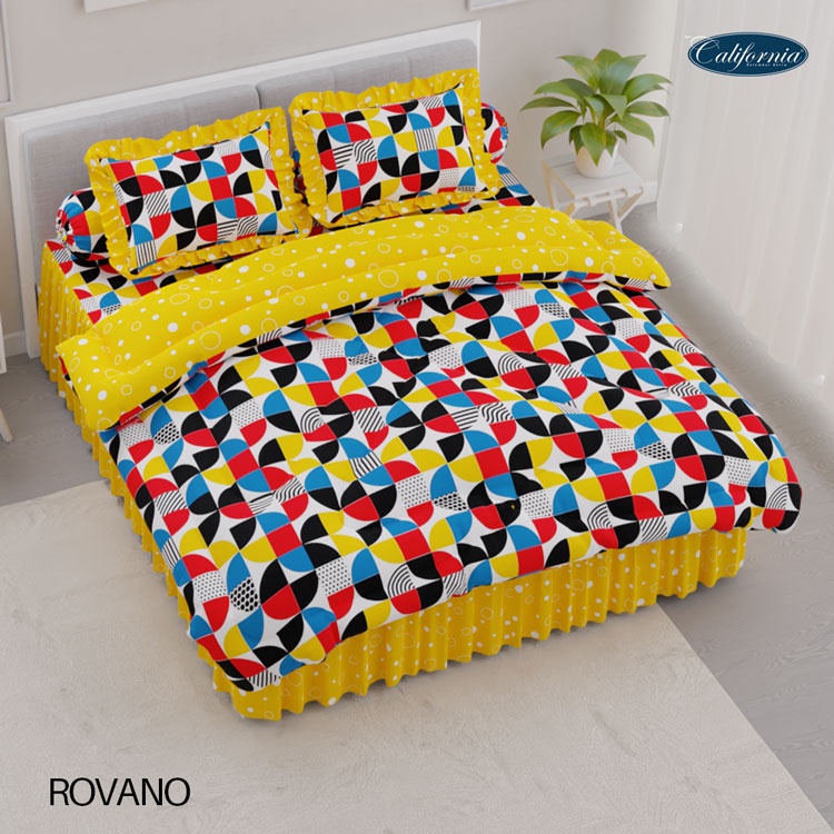 CALIFORNIA Bed Cover King Rumbai 180x200 Rovano