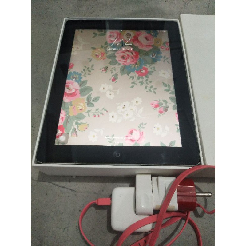 Ipad 4 wifi cellular 16gb second