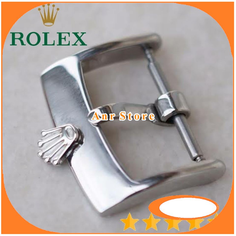 Buckle Rolex Full Stainless 16mm 18mm