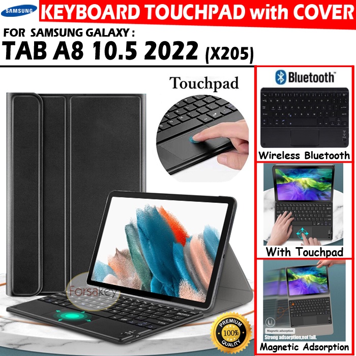 samsung galaxy tab tablet a8 10 5 inch in 2021 2022 x200 x205 wireless bluetooth keyboard keybord ki