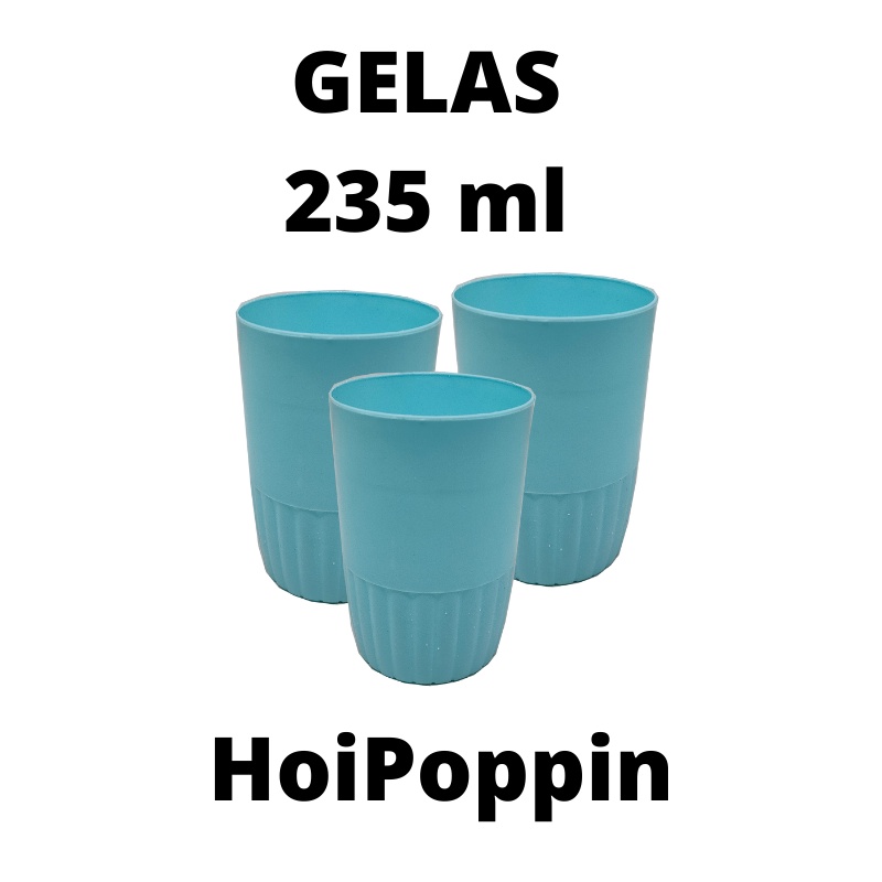 HPP - GELAS 250 ML - GELAS BIRU - GELAS PLASTIK - GELAS WARNA - GELAS TEH - GELAS PROYEK - GELAS KECIL - GELAS PLASTIK MURAH