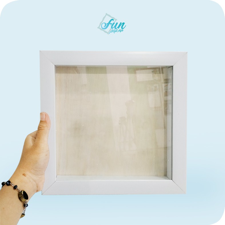 Download Pigora 3d Frame Minimalis 3d Uk 20x20x3 Cm Shopee Indonesia