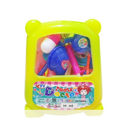 DOCTOR TOOLS SET LITTLE PONY  FH207 - MAINAN MINI TROLLEY PONY KUDA