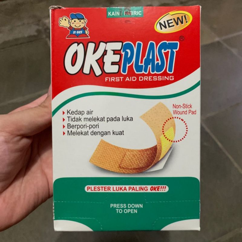 Oke Plast boks isi 100pcs