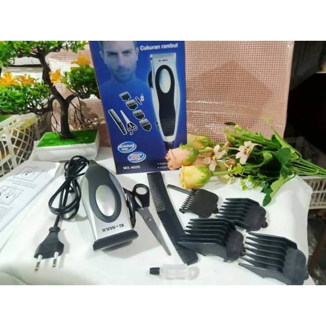 Alat Pencukur Rambut Cukur Kumis Jenggot Jamban Murah Terlengkap Hair Clipper GMAX MS 4609 Murah