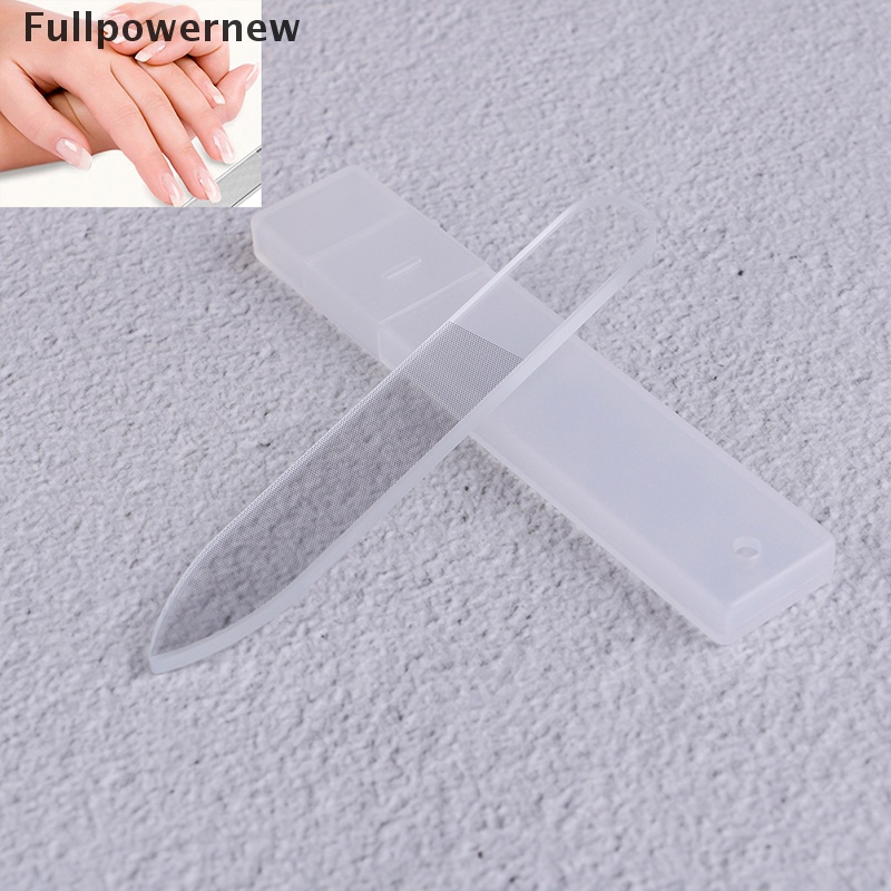 [FULL] Nail File Tool Nano Glass Buffer Sanding Polish Grind Nail Art Manicure Device