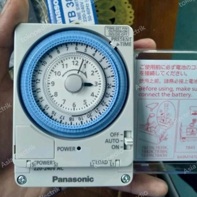 TIMER PANASONIC TB 38809NE7 ORIGINAL TB38809NE7 STOK TERBATAS