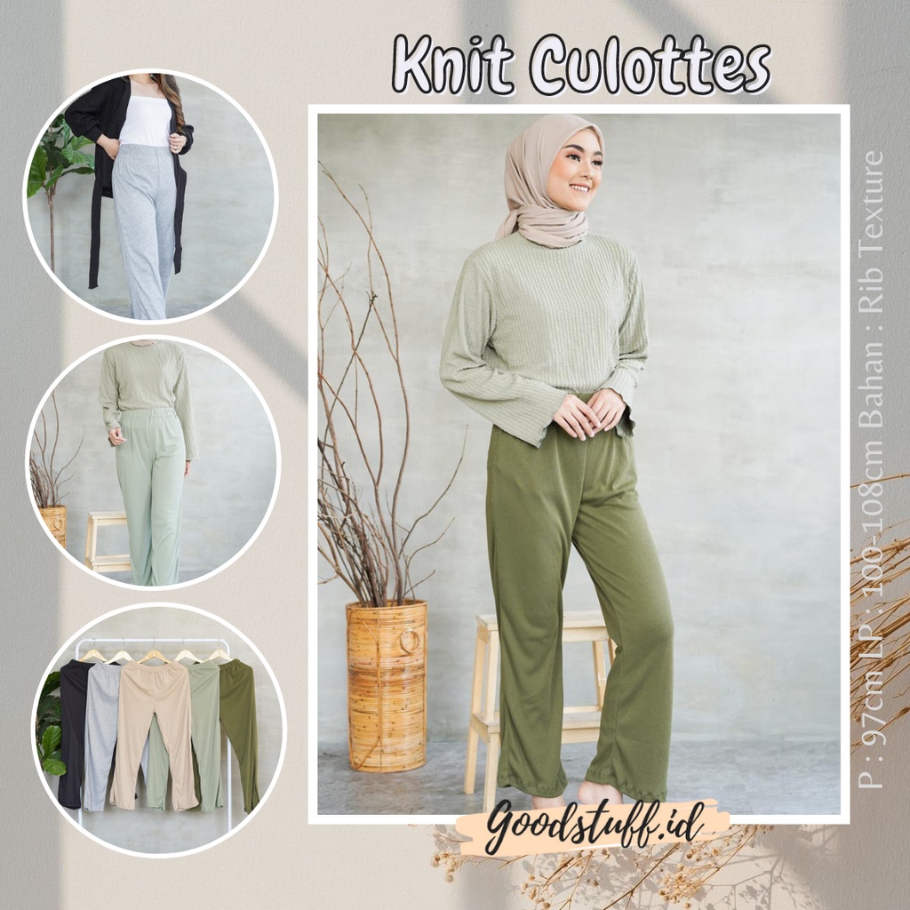 Celana Kulot Wanita Murah / Celana Kulot Wanita Jumbo / Celana Kulot Wanita Korea Style / Celana Kul