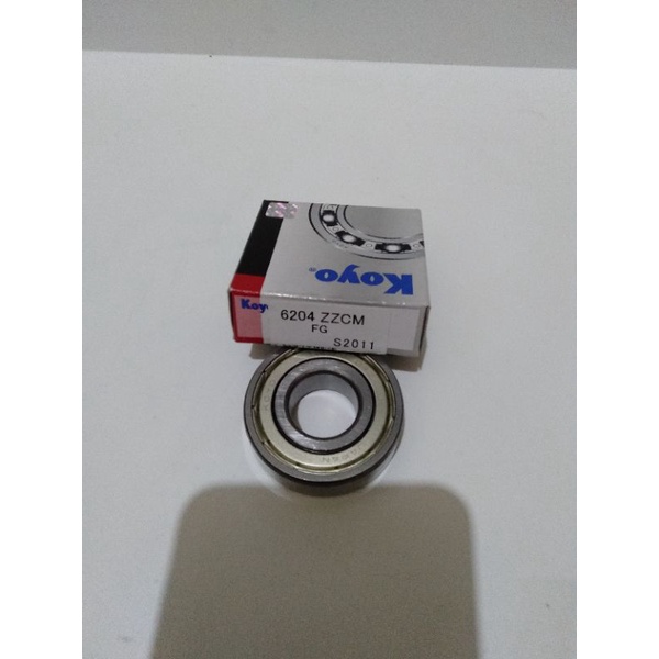 Ball Bearing 6204ZZ Merk Koyo Asli