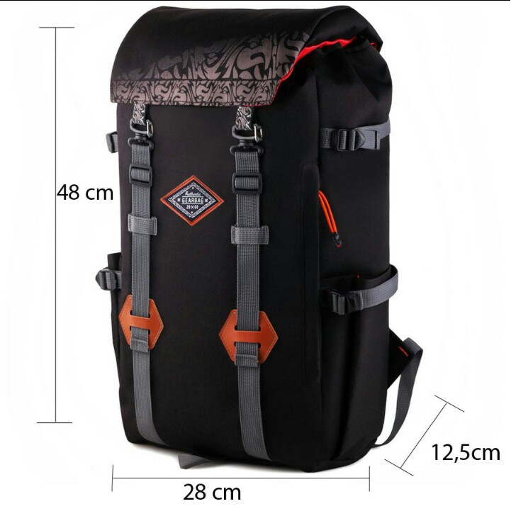 tas caril gear bag ransel korean mountain backpack 43L