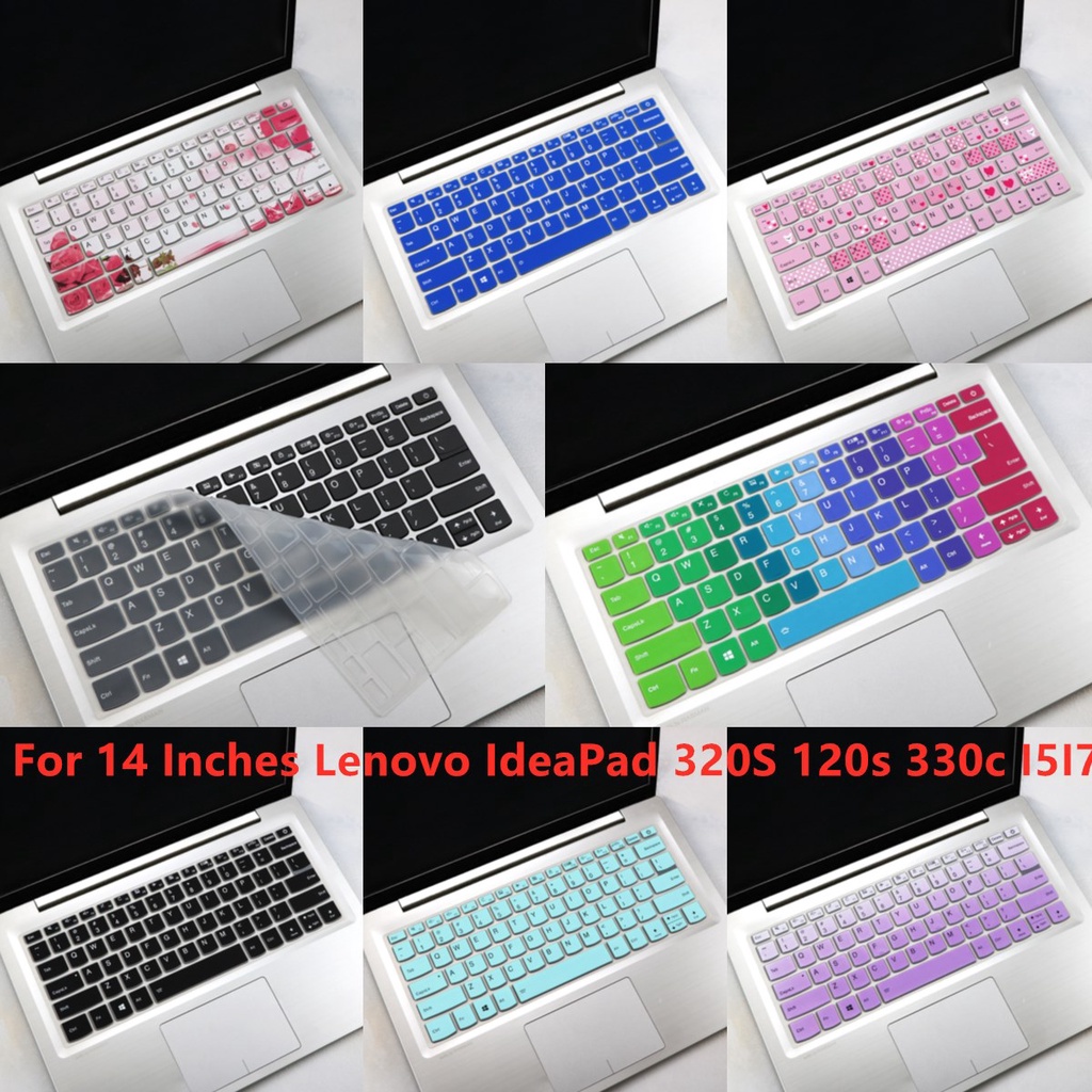 Untuk 14inci Lenovo V14 IdeaPad 320S 120s 330c I5I7 Lembut Ultra-Tipis Silikon Laptop Keyboard Cover Pelindung