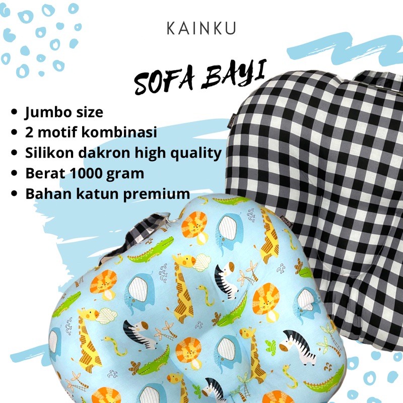 SOFA BAYI 2in1 Sofa Bayi Multifungsi Kasur Bayi / Termurah No 1 Shopee Kasur Bayi