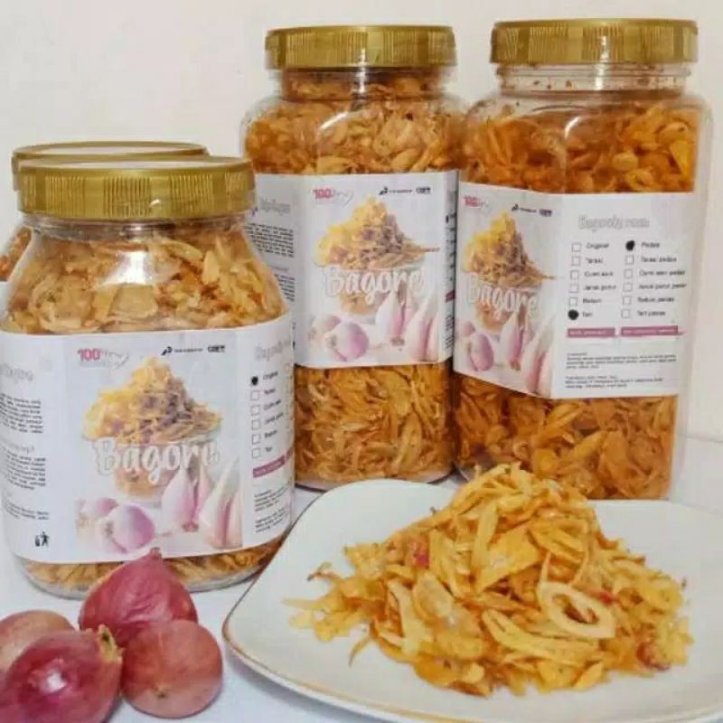 

Bagore Indramayu Bawang Goreng Varian Rasa 200gram