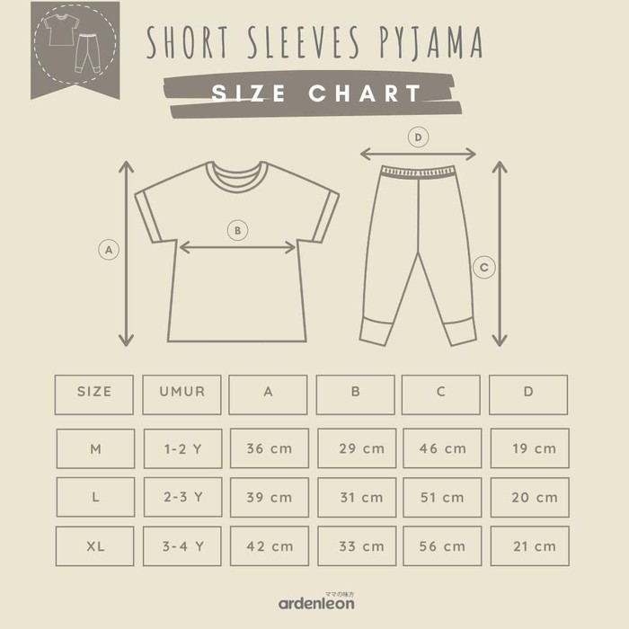 Makassar ! Short Pyjamas Set ARDENLEON