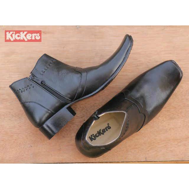 KICKERS ZIPPER LEATHER / SEPATU KULIT PRIA MURAH BERKUALITAS TINGGI