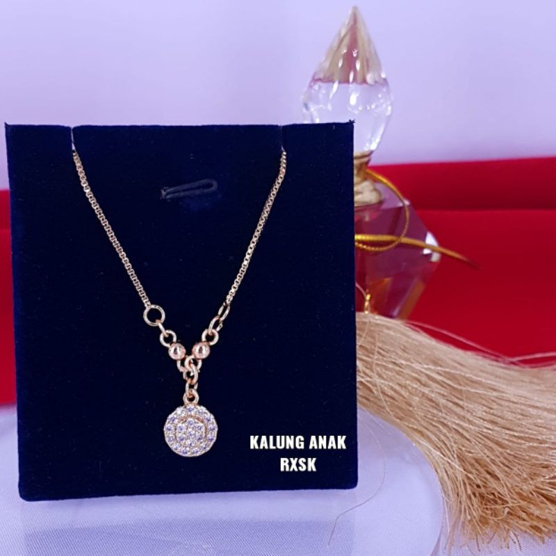 Kalung anak dan dewasa ,anti karat,anti alergi,bahan rhodium,cocok kado atau dipake sehari hari