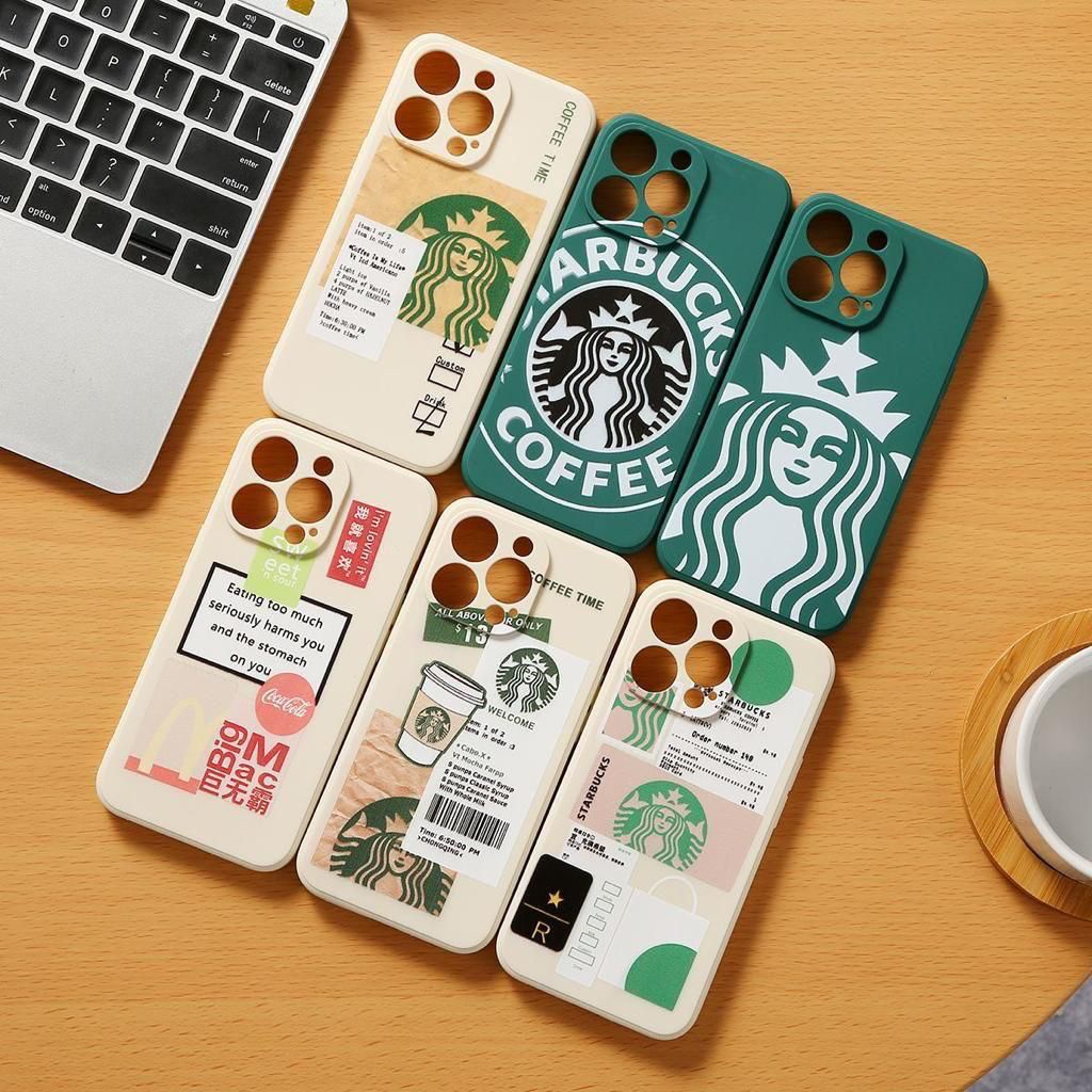 CASE LUXURY STARBUCK / A15 / A15S / A54 / A74 / A95 / RENO 5 / RENO 6 4g / RENO 6 5g / CASE CEWEK / 