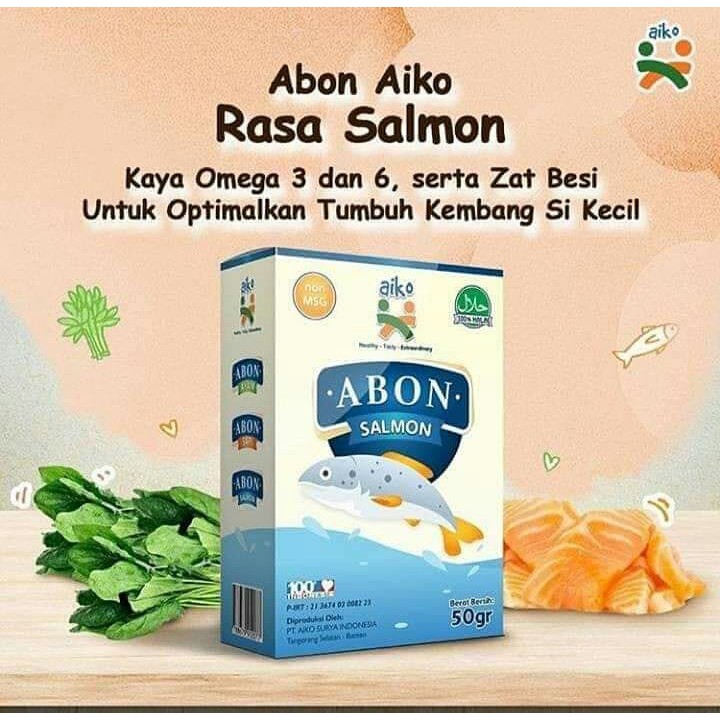 Aiko Abon Halus Rasa Salmon 50g