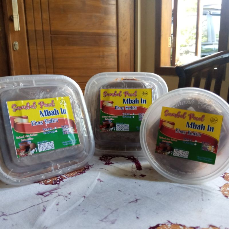

Sambal Pecel Kacang Sangrai kas kediri kemasan 250gr