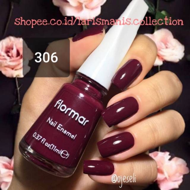 Kutek Halal  Flormar  NAIL ENAMEL Series Shopee Indonesia