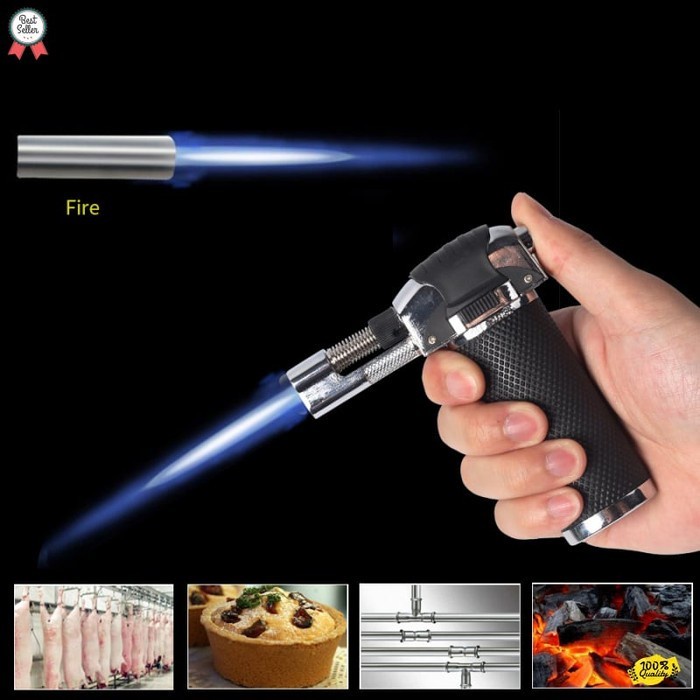 Kepala Gas Blow Torch Korek Api Refillable Flame Mancis